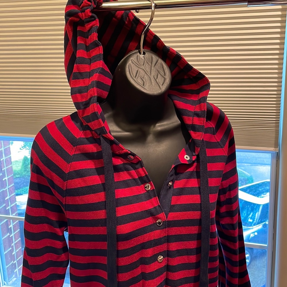 Juicy Couture Stripped Hooded Dress